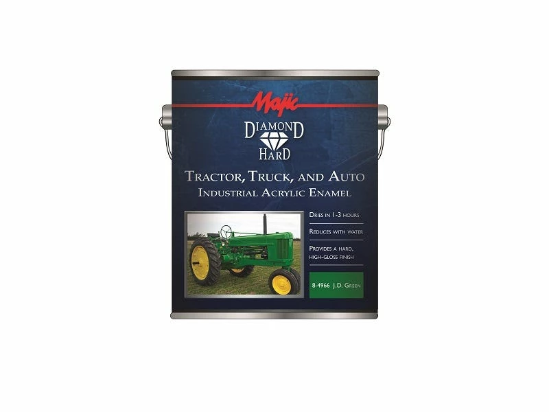 Majic Diamond Hard Tractor Truck and Auto Acrylic Enamel Ag Green Gallon - 8-4966-1 - Auto & Equipment Paint 1 Majic Diamond Hard Tractor Truck and Auto Acrylic Enamel Ag Green Gallon - 8-4966-1 - Auto & Equipment Paint