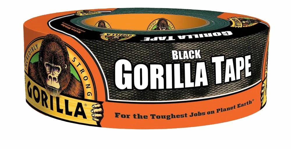 Gorilla Glue 35 yd Roll Black Gorilla Tape - 6003503 - Masking Tape & Paper 1 Gorilla Glue 35 yd Roll Black Gorilla Tape - 6003503 - Masking Tape & Paper
