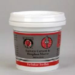 Meeco Black Furnace Cement 1 pint 1333 - Cements Mortars