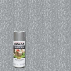 Rust-Oleum Hammered Metallic Silver - 7213830 - Paint, Primer & Stain -Painting Sales Shop 0d28b233353e0338d8c353e4ceb60dbb71b28a23 7213830 srt 12oz swatchimage hammered silver
