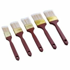 Various Brands Paint Brush Set, 5 Piece - PBR5PC - Brushes