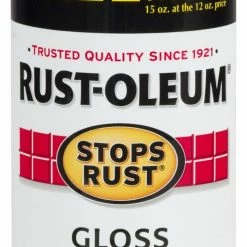 Rust-Oleum Stops-Rust Protective Enamel Spray Gloss Black - 254146 - Spray Paint