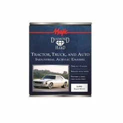 Majic Diamond Hard Tractor Truck and Auto Acrylic Enamel White Quart - 8-4990-2 - Auto & Equipment Paint