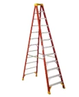 Various Brands Werner 12' Fiberglass Step Ladder, Type 1A - 6212 - Ladders
