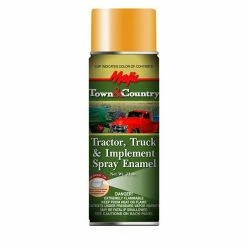 Majic Tractor & Implement Spray Enamel Case Power Yellow Spray - 8-20983-8 - Auto & Equipment Paint