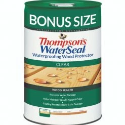 Thompson's Thompsons WaterClear Wood Protector 5 Gal Bonus Low Voc - TH.021806-06 - Wood Preserves