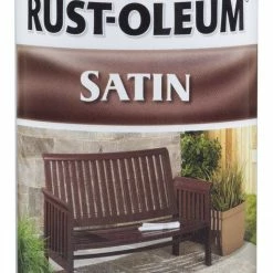 Rust-Oleum LaborSaver Satin Dark Brown Spray Paint - 241239 - Paint, Primer & Stain