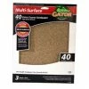 Gator Ali Industries 9 Inch x 11 Inch 40 Grit Aluminum Oxide Sandpaper 3 Pack - 4439
