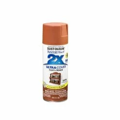 Rust-Oleum Ultra Cover 2X Spray Paint Satin Cinnamon Spray 249084
