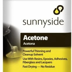 Sunnyside Acetone 1 Quart - 84032 - Paint Thinners & Solvents -Painting Sales Shop 24a375413d0d9fd2978e6da91714246429617714 sunnyside acetone 1 qt. 84032 1