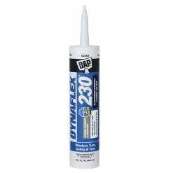 DAP Dynaflex 230 Premium Elastomeric Sealant - Clear, 10.1 oz. - 7079818304 - Caulk & Sealants