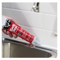 DAP Kwik Seal Kitchen & Bath Adhesive Caulk - White, 5.5 oz. - 7079818001 - Caulk & Sealants -Painting Sales Shop 266a2669072ee328f0aacb067fe78fa040ae8212 2442653 4