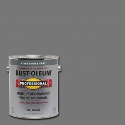 Rust-Oleum Professional Protective Enamel Smoke Gray Gallon - K7786402 - Paint, Primer & Stain -Painting Sales Shop 2807b59368621616d2f356015fb46c319a0c4037 k7786402 0614 pro highperformanceprotectiveenamel colorchip gloss smokegray
