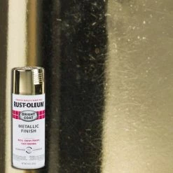 Rust-Oleum Bright Coat Gold Metallic - 7710830 - Paint, Primer & Stain -Painting Sales Shop 2927502237a1e9498ac384172d82dbe1d376b2df 7710830 0209 bct 11oz brightcoat metallicfinish swatch gold