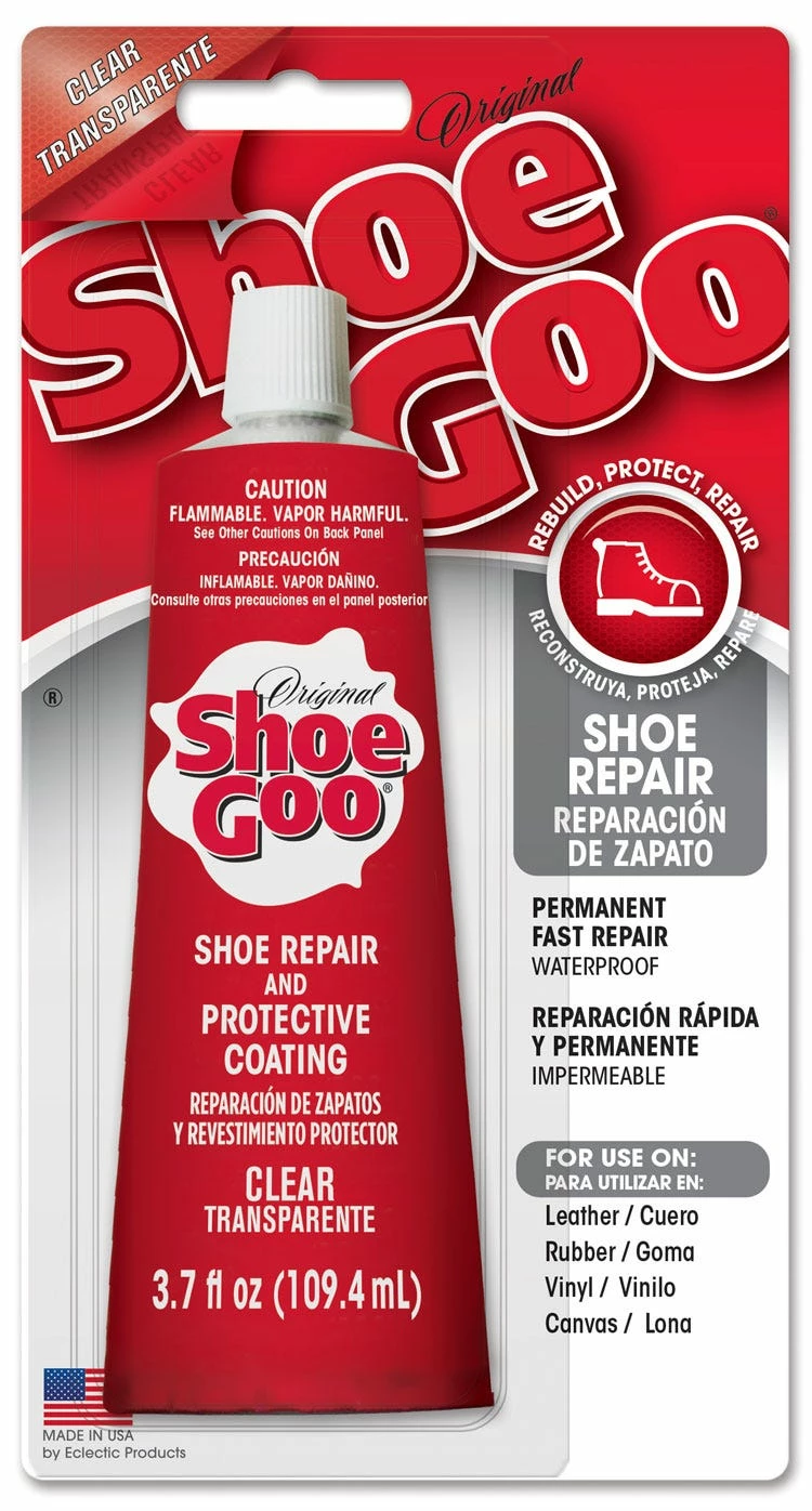 Eclectic Products Shoe GOO Clear Shoe Repair Adhesive - 3.7 fl oz - 110012 - Adhesives Fillers 2 Eclectic Products Shoe GOO Clear Shoe Repair Adhesive - 3.7 fl oz - 110012 - Adhesives Fillers - Image 2