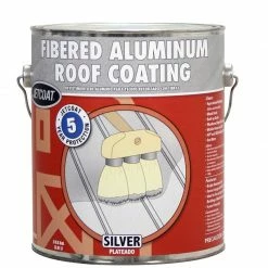 JetCoat Fibred Aluminum Roof Coating, 1 Gallon - 66471 - Coatings