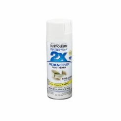 Rust-Oleum Ultra Cover 2X Spray Paint Semi Gloss Ivory Bisque Spray 249860