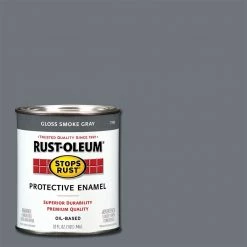 Rust-Oleum Stops Rust Protective Enamel Gloss Smoke Gray Quart - 7786502 - Paint, Primer & Stain -Painting Sales Shop 3bfb5172b79d919a4e9231849721fb5e44a2555b 7786502 0905 srt 32oz protectiveenamel gloss smokegray