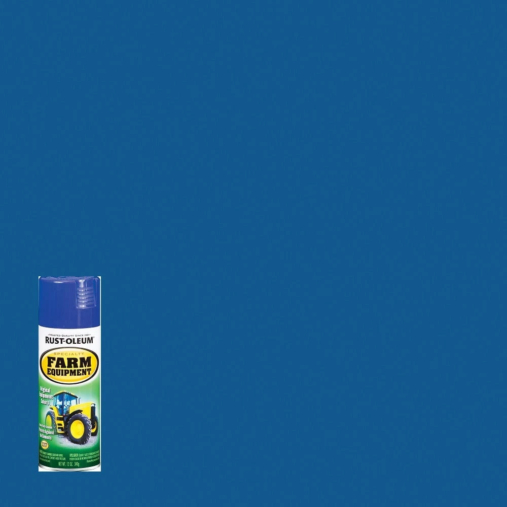 Rust-Oleum Farm Equipment Ford Blue Spray - 280131 - Spray Paint - Image 2