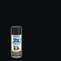 Rust-Oleum Painter's Touch 2 x Ultra Cover Paint and Primer Flat Black Spray - 249127 - Spray Paint -Painting Sales Shop 4544ea2c56c98bfba8af769be0b43ac12884b65d 249127 pt2x 12oz ultracover aerosol flat black