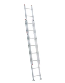 Werner 16' Aluminum Rung Extension Ladder, Type III - D7162 - Ladders 1 Werner 16' Aluminum Rung Extension Ladder, Type III - D7162 - Ladders