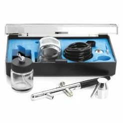 Performance Tool Dual Action Air Brush Kit - M676 - Brushes