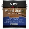Majic NWP Acrylic Exterior Semi-Transparent Wood Stain Russet Brown Gallon - 8-1426-1 - Stains