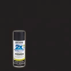 Rust-Oleum Painter's Touch 2 x Ultra Cover Flat Black Primer Spray - 249846 - Primers -Painting Sales Shop 5458dd7fb6d6d39ac0cb1441f92a996c032b58f2 249846 pt2x 12oz ultracover aerosol primer flat black