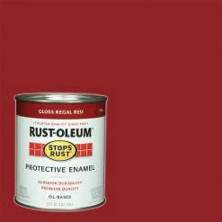 Rust-Oleum Stops Rust Protective Enamel Gloss Regal Red Quart - 7765502 - Paint, Primer & Stain -Painting Sales Shop 546117472b9c36464b8356bfffb8fb0071ae1494 7765502 0210 srt 32oz protectiveenamel gloss redregal