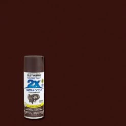 Rust-Oleum Painter's Touch 2 x Ultra Cover Paint and Primer Satin Espresso Spray - 249081 - Spray Paint -Painting Sales Shop 5632b602b3f070035fd6bebc8f7b40058f26734c 249081 pt2x 12oz ultracover aerosol satin espresso
