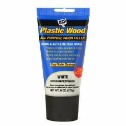 DAP Plastic Wood All Purpose Wood Filler - White, 6 oz. - 7079800585 - Caulks Sealants