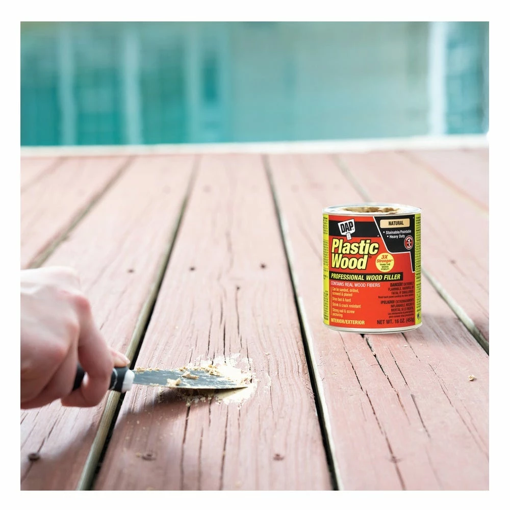 DAP Plastic Wood Professional Wood Filler - Natural, 4 oz. - 7079821502 - Caulk & Sealants 2 DAP Plastic Wood Professional Wood Filler - Natural, 4 oz. - 7079821502 - Caulk & Sealants - Image 2