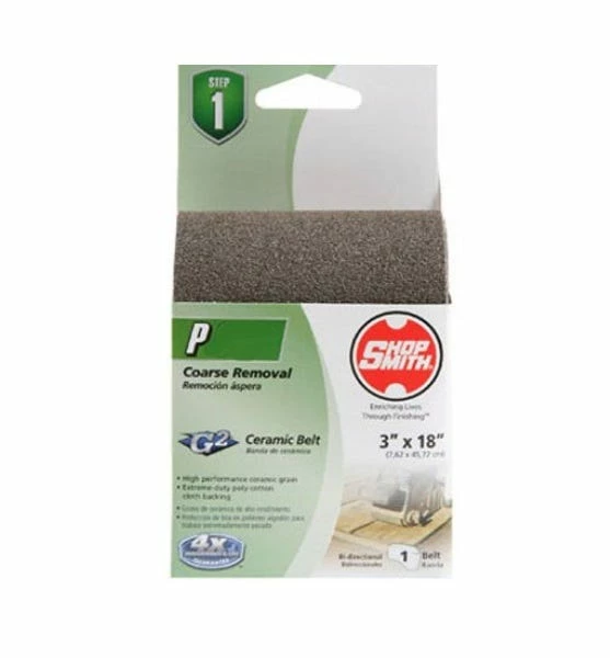 Gator Ali Industries Shopsmith 3 Inch x 18 Inch 120 Grit Sanding Belt - 12234 - Sandpaper 1 Gator Ali Industries Shopsmith 3 Inch x 18 Inch 120 Grit Sanding Belt - 12234 - Sandpaper