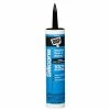 DAP 100% Silicone Rubber All-Purpose Sealant - Black, 9.8 oz. - 7079808642 - Caulk & Sealants