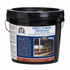 1 Shot Direct To Metal Protectant Paint One Gallon-White by Bare Ground - Primers