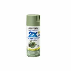 Rust-Oleum Ultra Cover 2X Spray Paint Satin Moss Green Spray 249071
