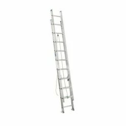 Various Brands Werner 20' Aluminum Extension Ladder, Type II - D12202 - Ladders