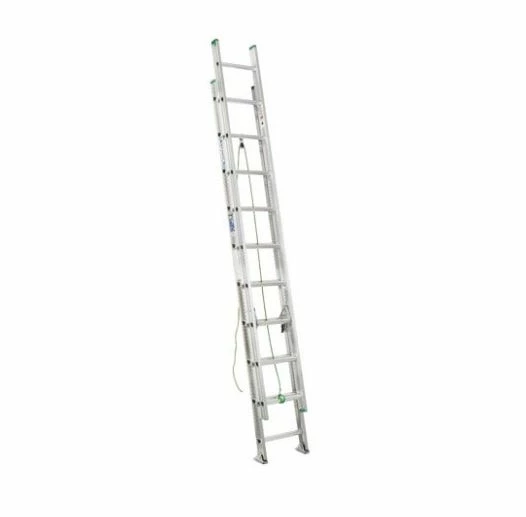 Various Brands Werner 20' Aluminum Extension Ladder, Type II - D12202 - Ladders 1 Various Brands Werner 20' Aluminum Extension Ladder, Type II - D12202 - Ladders