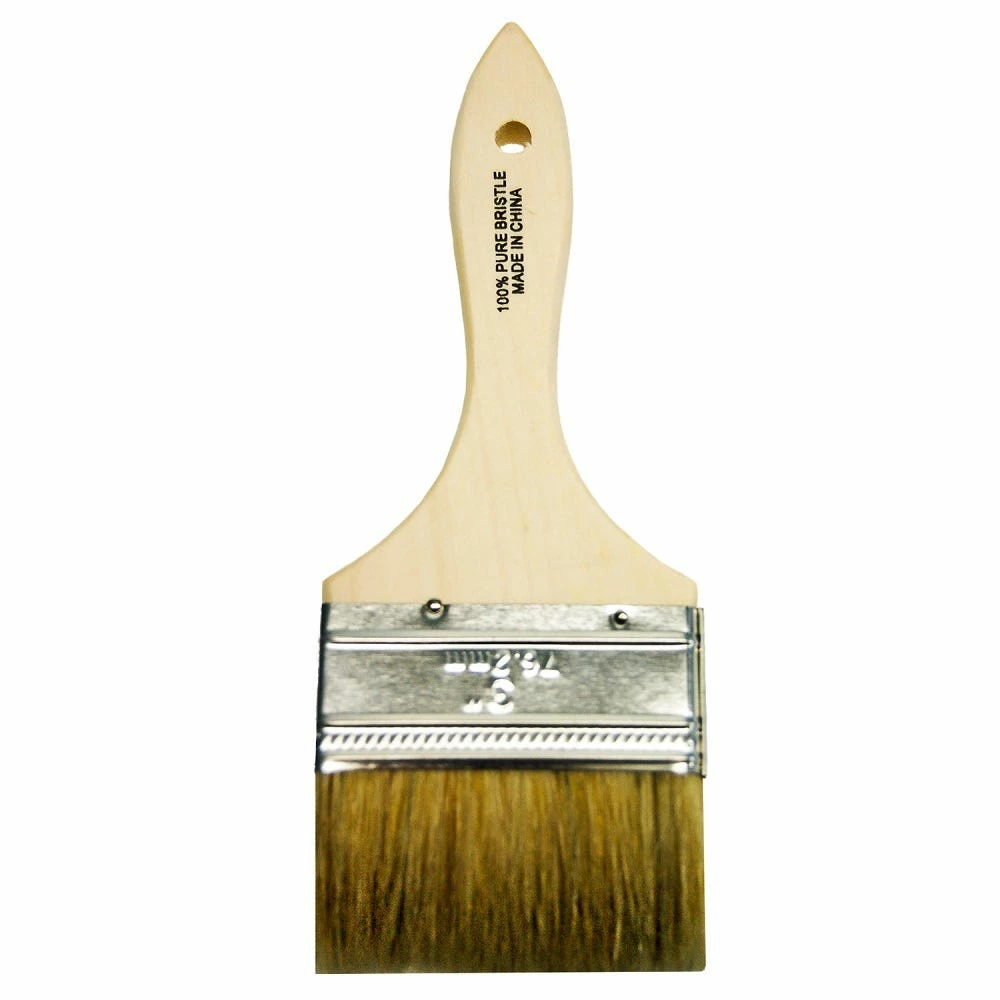 Shur-Line Paint Brush 3 Inch Chip Wood Handle - 50013 - Brushes 2 Shur-Line Paint Brush 3 Inch Chip Wood Handle - 50013 - Brushes - Image 2