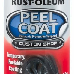 Rust-Oleum Peel Coat Graphite Matte Spray - 284320 - Spray Paint