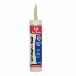 Red Devil Window And Door Acrylic Caulk Almond 0846/20 - Caulk & Sealants