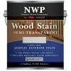 Majic NWP Acrylic Exterior Semi-Transparent Wood Stain Gray Gallon - 8-1428-1 - Exterior Paint