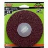 Ali Industries Gator 4-1/2 Inch 24 Grit Fiber Backing Sandpaper Disc 3 Pack - 3074