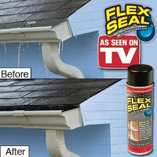Flex Seal Black Liquid Rubber Sealant & Coating 14 oz - FSR20 - Caulks Sealants 4 Flex Seal Black Liquid Rubber Sealant & Coating 14 oz - FSR20 - Caulks Sealants - Image 4