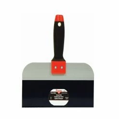 Red Devil 10 Inch Blue Steel Taping Knife with Ergonomic Handle - 2751 - Caulk & Sealants
