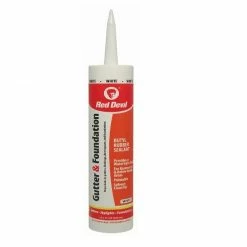 Red Devil Gutter And Foundation Caulk 0697 - Caulk & Sealants