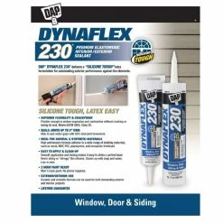 DAP Dynaflex 230 Premium Exterior/Interior Window, Door and Trim Sealant - Almond, 10.1 oz Tube - 7079818288 - Caulks Sealants -Painting Sales Shop b00901294bd0420b0f5aaece5ea7d9cd9b93187b 2443652 4