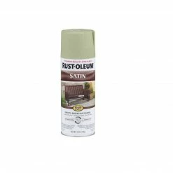 Rust-Oleum Stops Rust Spray Paint Stops Rust Satin Sage Spray 7720830
