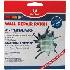 Red Devil Drywall Patch 4X4 Peel And Stick - 1214 - Caulk & Sealants