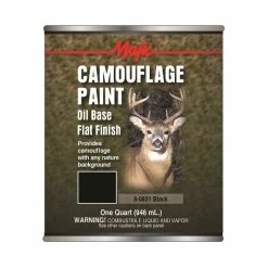 Majic Camouflage Paint Black Quart - 8-0851-2 - Auto & Equipment Paint